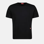 T-shirt T-shirt noir T-Adjust-Slits Diesel Nero Homme