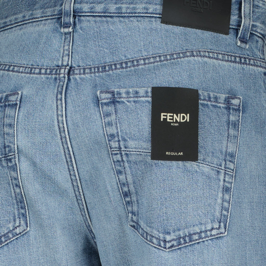 Image of the Fendi Men's denim jeans - Fall-Winter 2025 - Detailed View_2