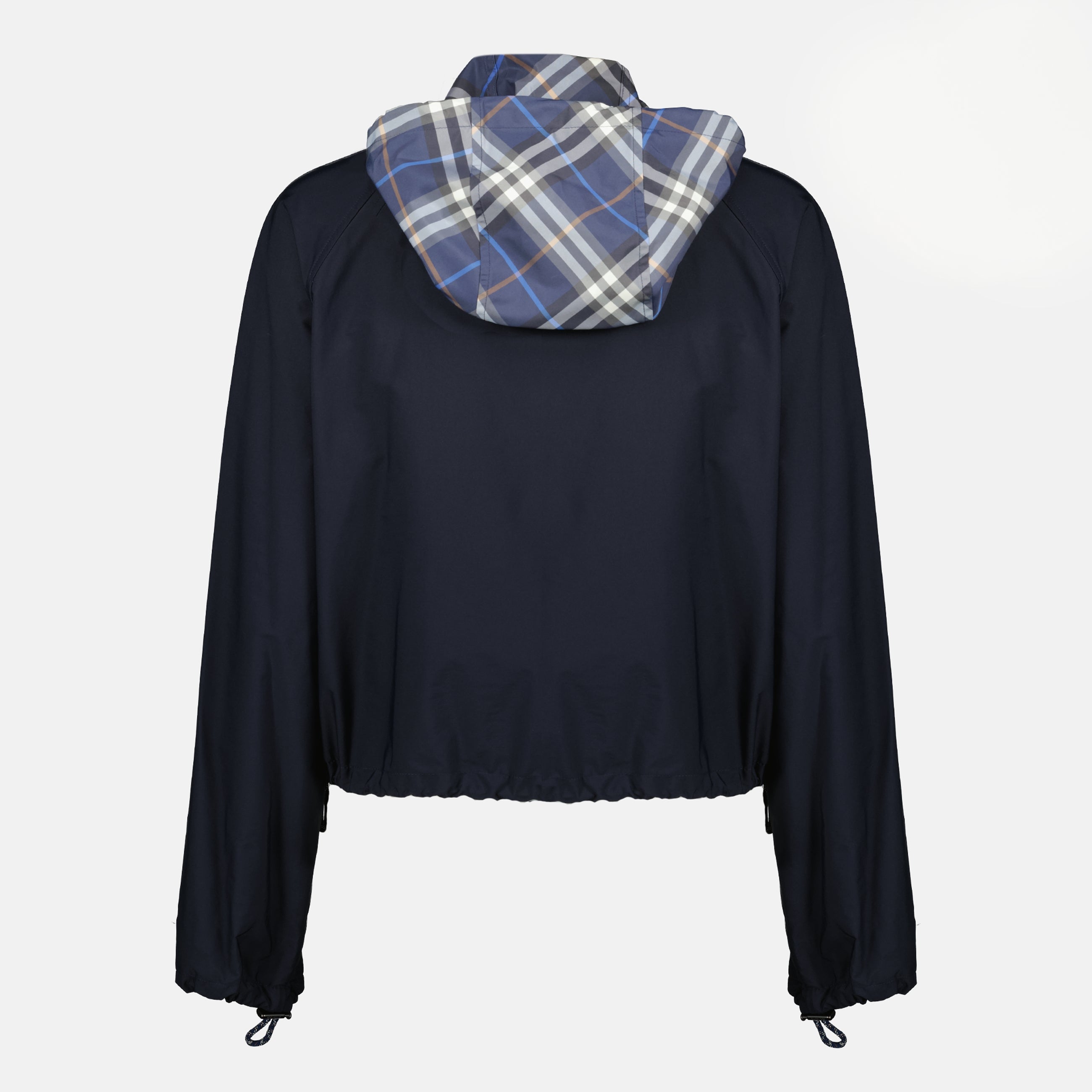 Image de l'article Veste Newcott bleu marine de la marque Burberry pour Femme - Saison Printemps-Été 2026 - Vue de Dos