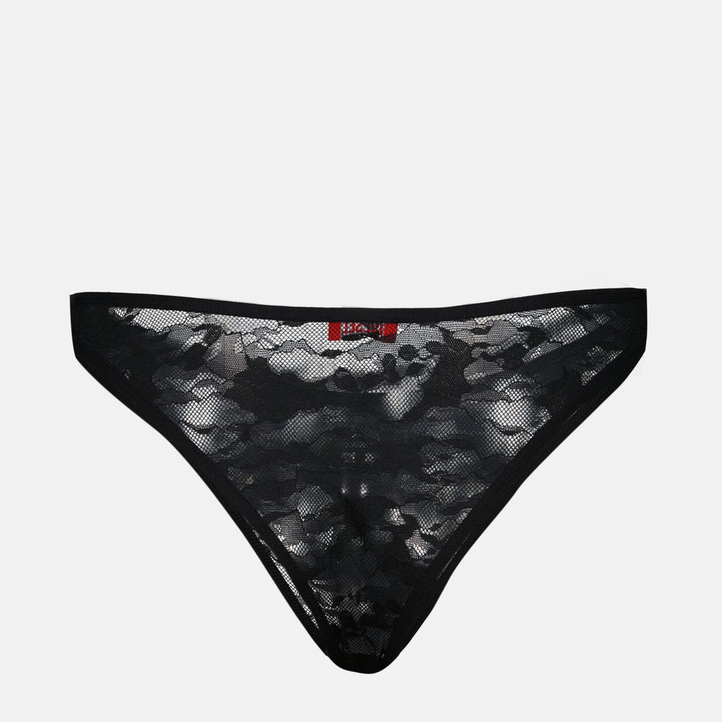 Roupa íntima e homewear Tanga Punchy en dentelle Diesel Preto Femme
