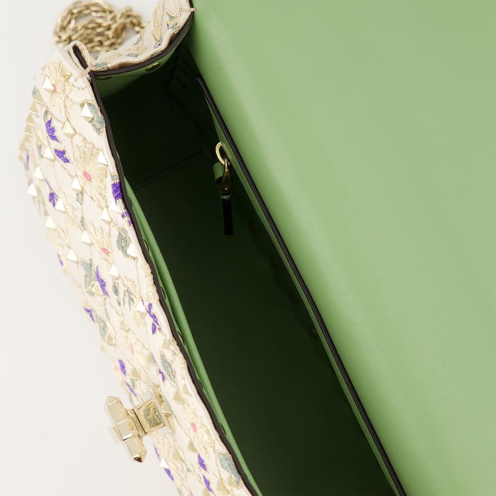 Sacs à main et épaule Sac Rockstud Spike moyen Valentino Garavani Multicolore Femme