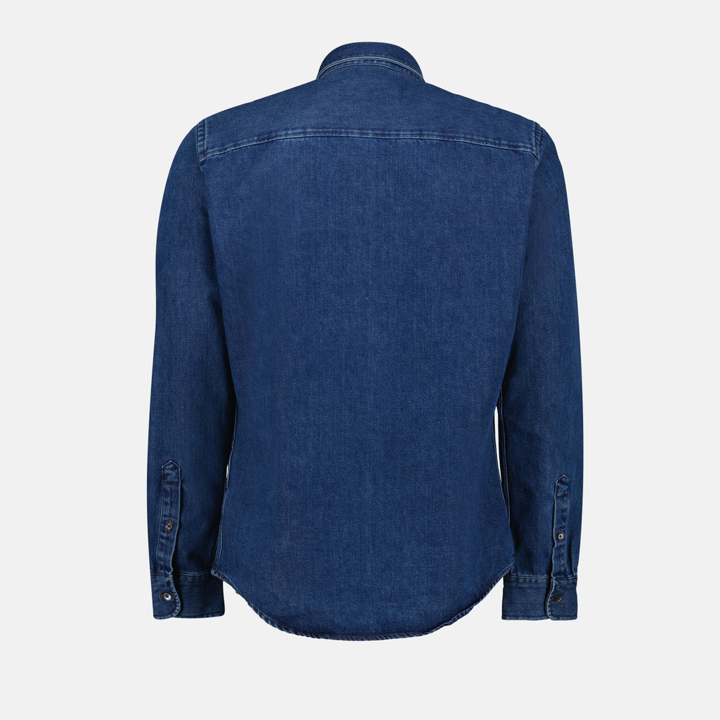 Camisas Chemise en jean Ami de coeur Ami PARIS Azul Unissex