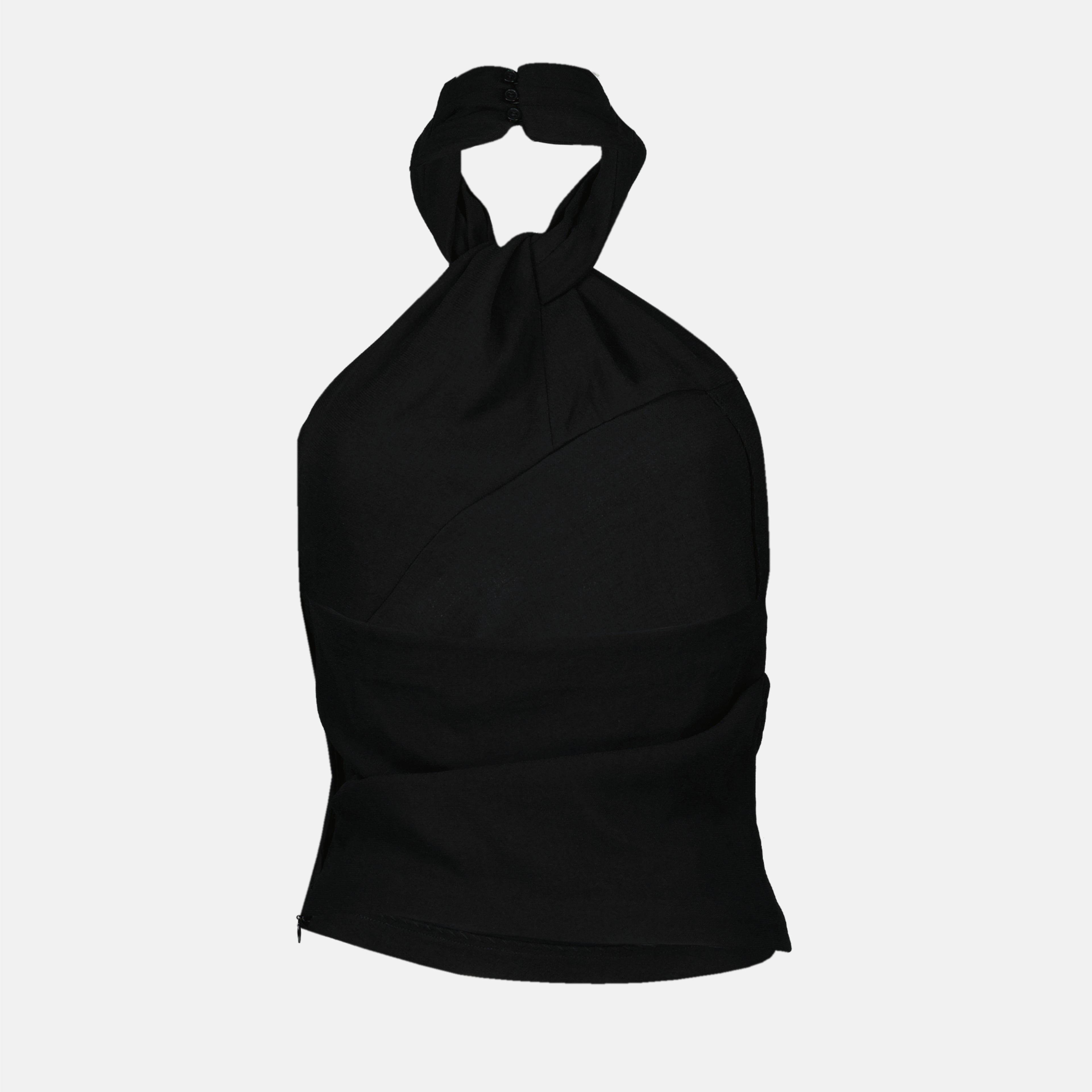トップス ドレープされたビルダトップ Iro 黒 Femme