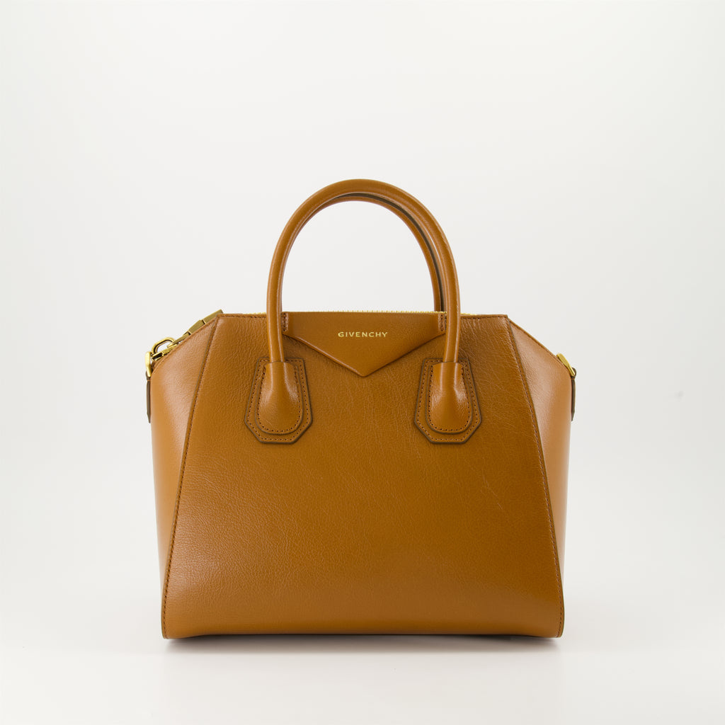 핸드백 및 숄더백 Sac Antigona en cuir Givenchy 갈색 Femme