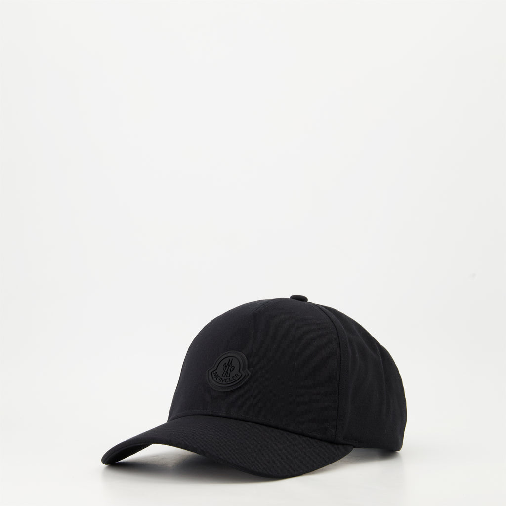 Chapeaux, casquettes et bonnets Casquette à logo Moncler Noir Homme