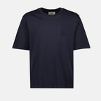 Tシャツ アミ・ド・クール Tシャツ Ami PARIS ダークブルー メンズ