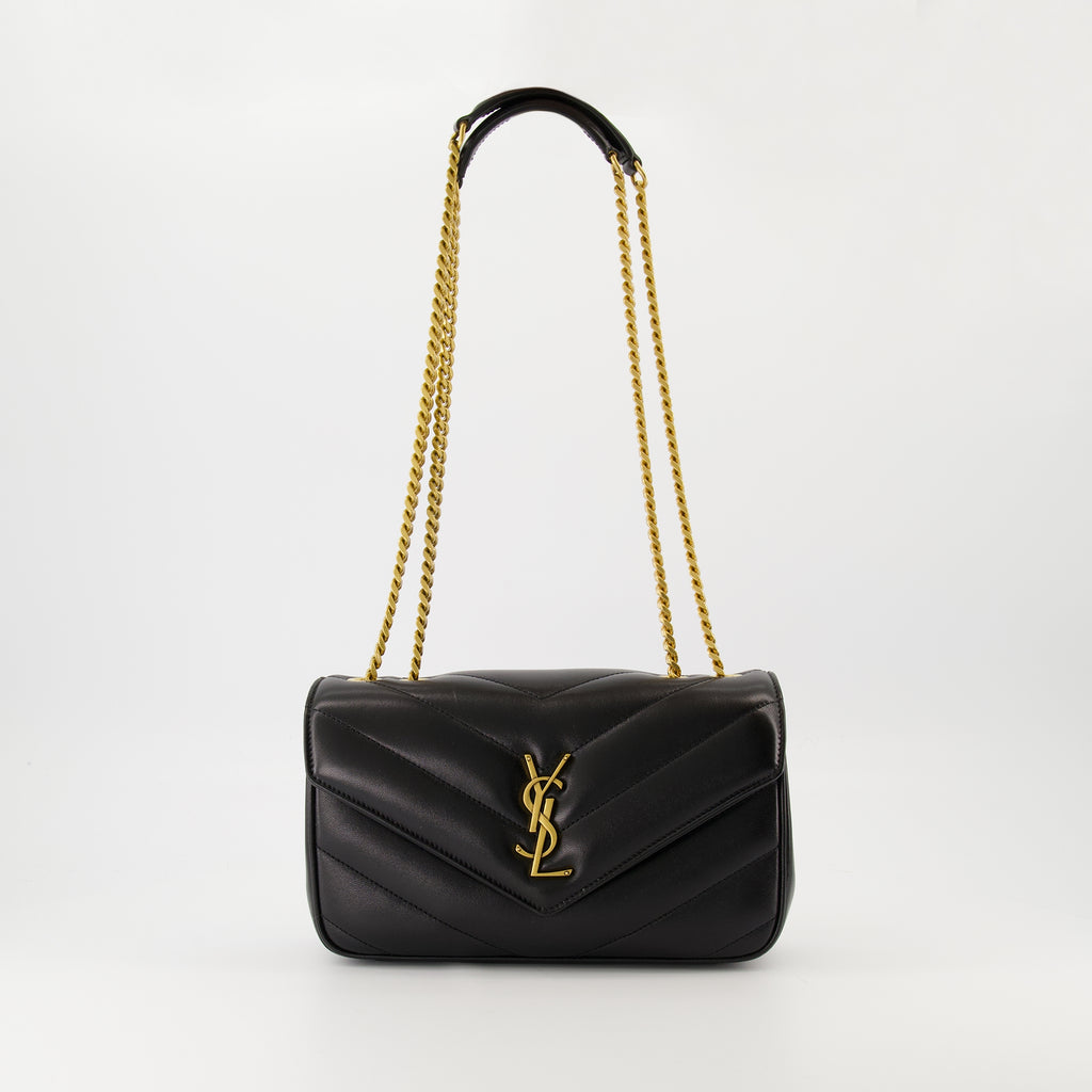 Sacs à main et épaule Loulou Kleine Tasche Saint Laurent Noir Femme