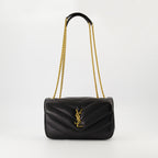 Sacs à main et épaule Borsa Loulou Piccola Saint Laurent Noir Femme