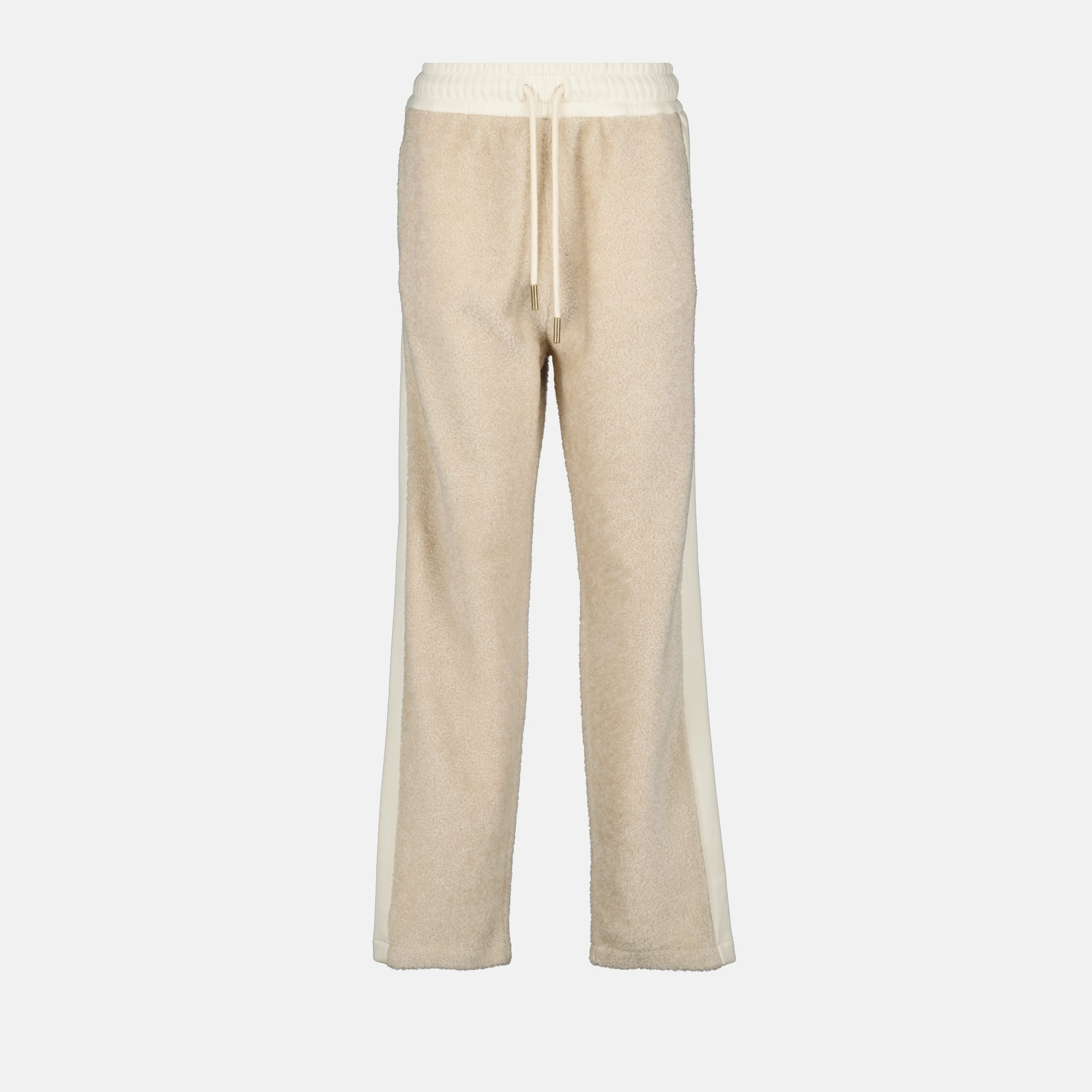 Image of the Moncler Women's Teddy Sweatpants - Fall-Winter 2025 - Front View