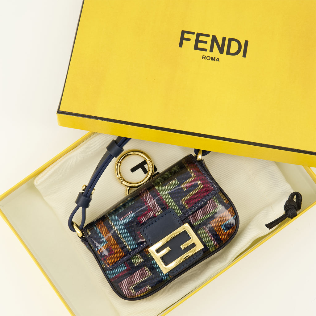Bild des Nano-Multicolor-Baguette-Taschen von Fendi für Damen - Saison Frühling-Sommer 2026 - Detaillierte Ansicht_2