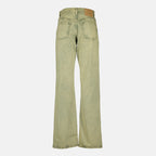 パンツ ワイドレッグジーンズ Ami PARIS カーキ Femme