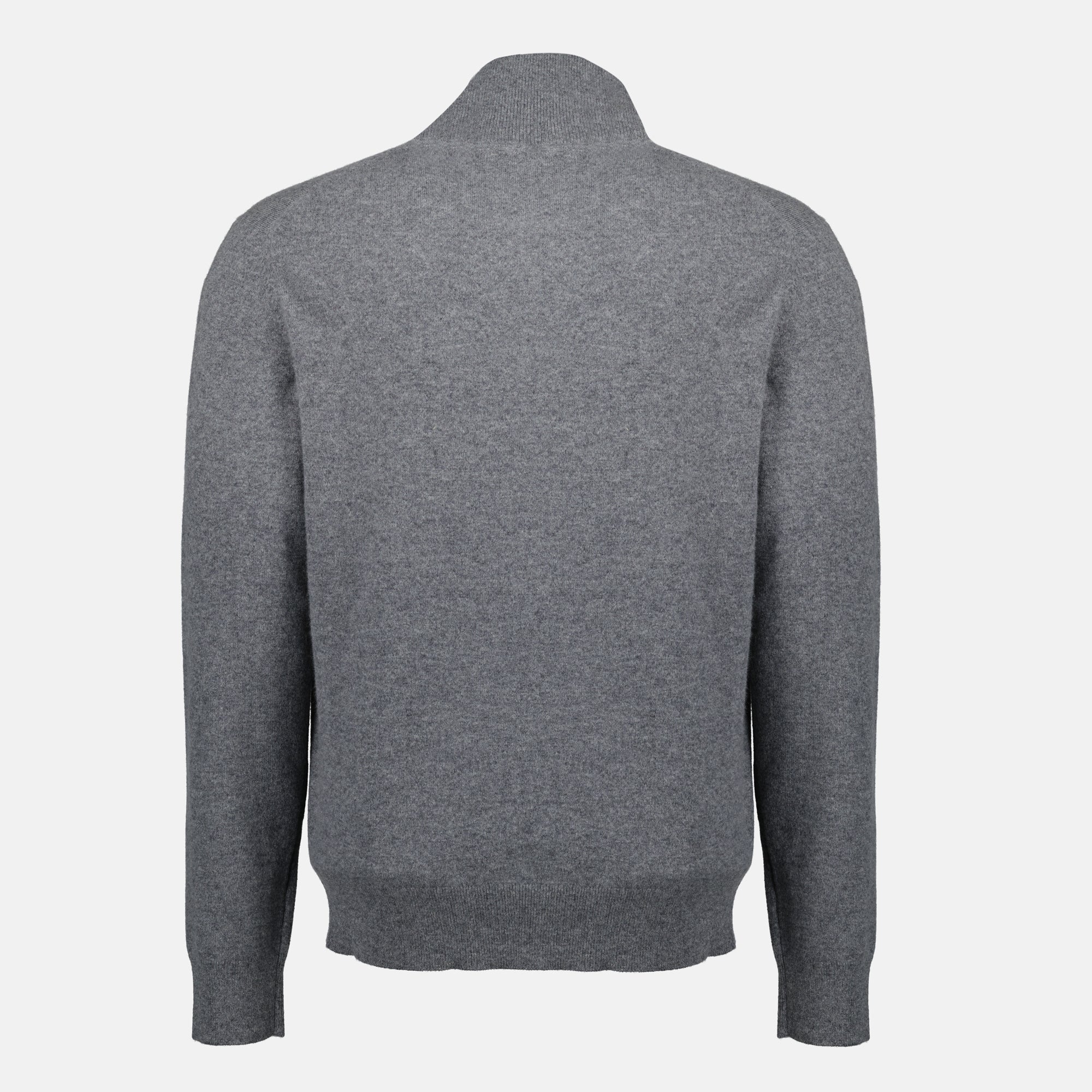 Image de l'article Pull zippé de la marque Burberry pour Homme - Saison Automne-Hiver 2025 - Vue détaillée_2