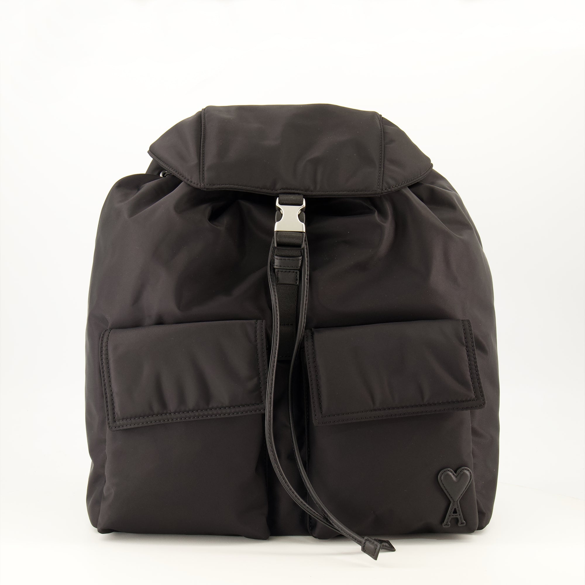 Sacs à dos Zaino Nero Marcel Ami PARIS Noir Unisexe