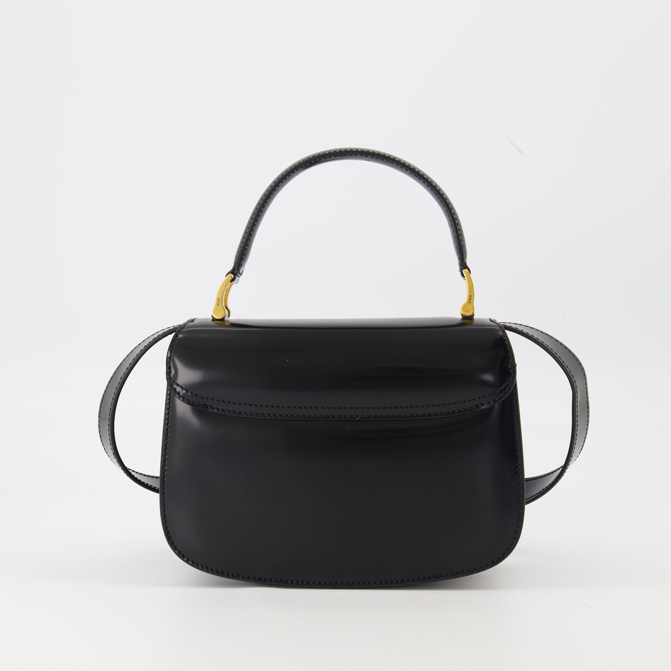 Bolsos de Mano y de Hombro Top Handle Paris Negro Ami PARIS Negro Unisex