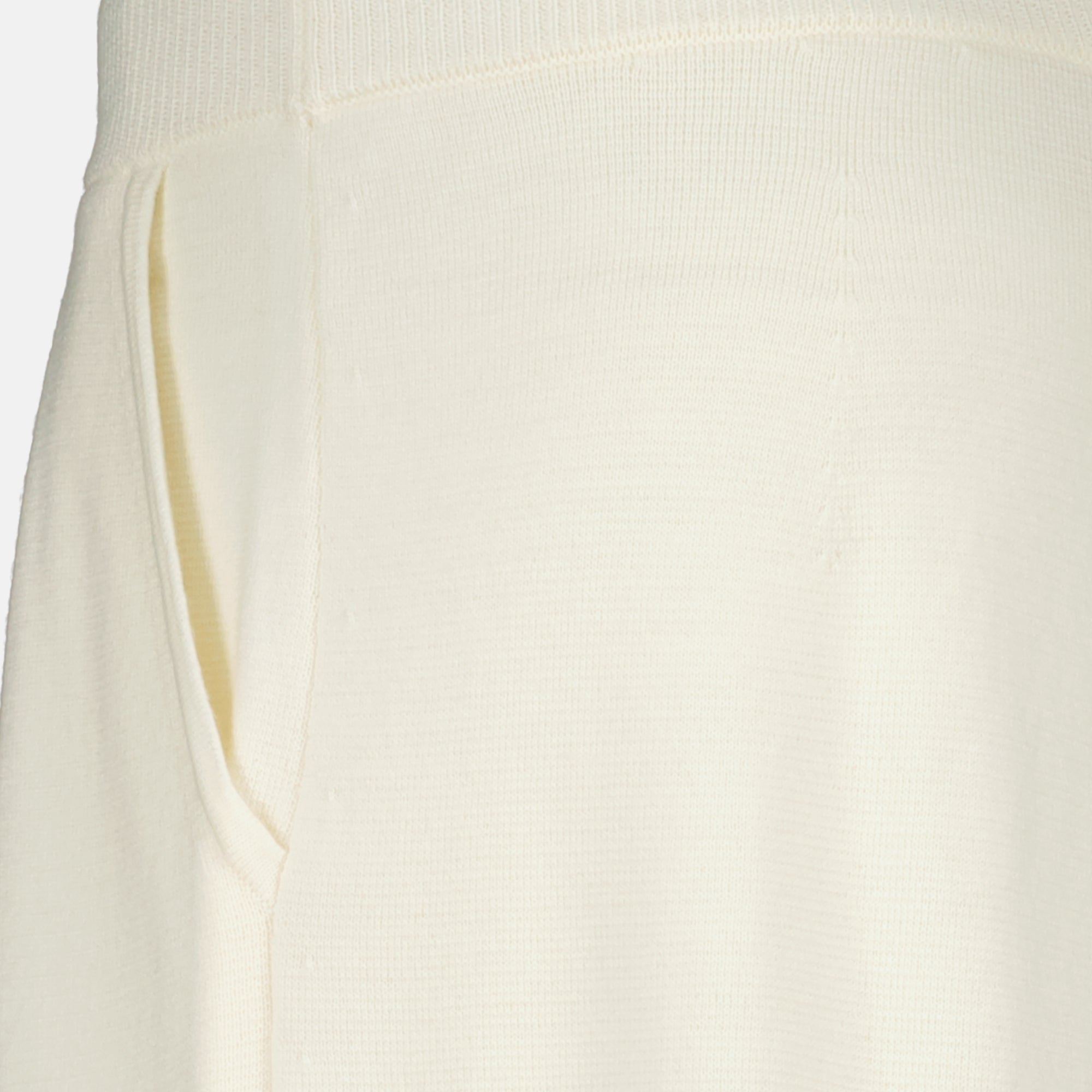 Image de l'article Pantalon en maille blanc de la marque Max Mara pour Femme - Saison Printemps-Été 2026 - Vue détaillée_1