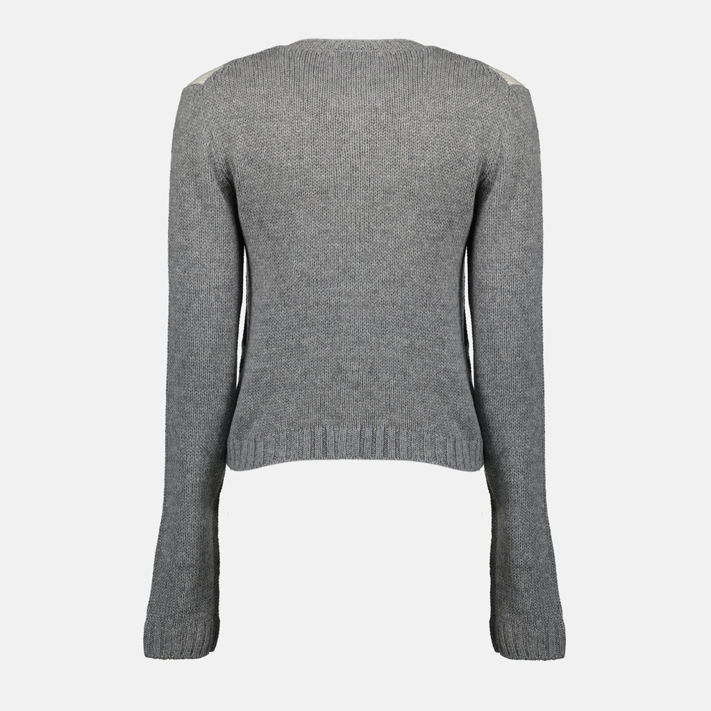 Image de l'article Cardigan en laine de la marque Prada pour Femme - Saison Automne-Hiver 2025 - Vue détaillée_2