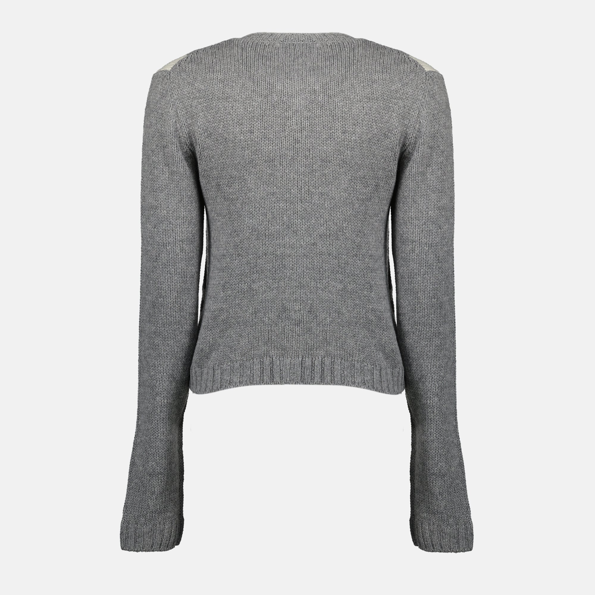 Image de l'article Cardigan en laine de la marque Prada pour Femme - Saison Automne-Hiver 2025 - Vue détaillée_2