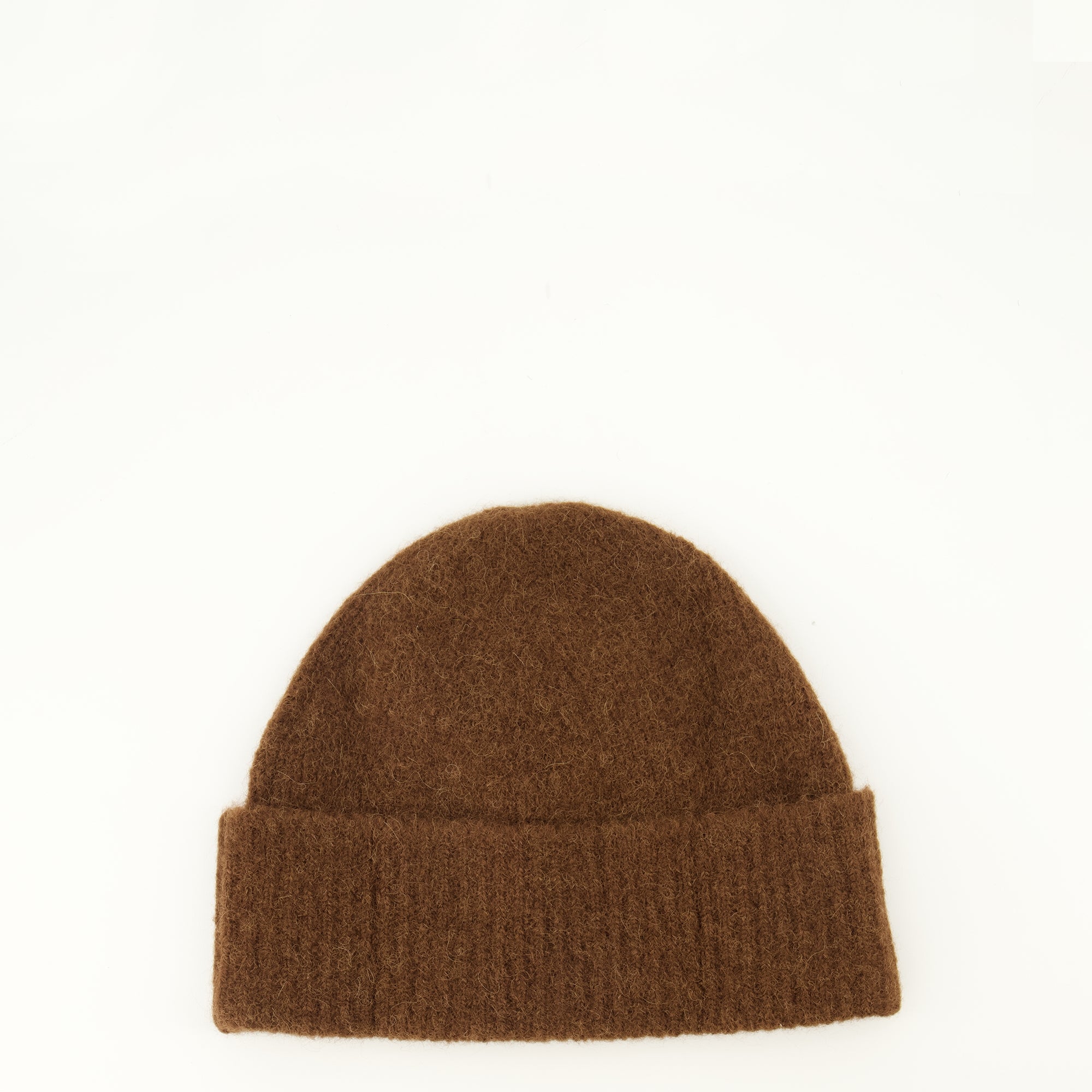 Chapeaux, casquettes et bonnets Brown Alpaca Beanie Ami PARIS Marron Unisexe