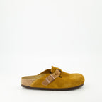 오픈 슈즈 보스턴 브레이디드 뮬 Birkenstock 갈색 Femme