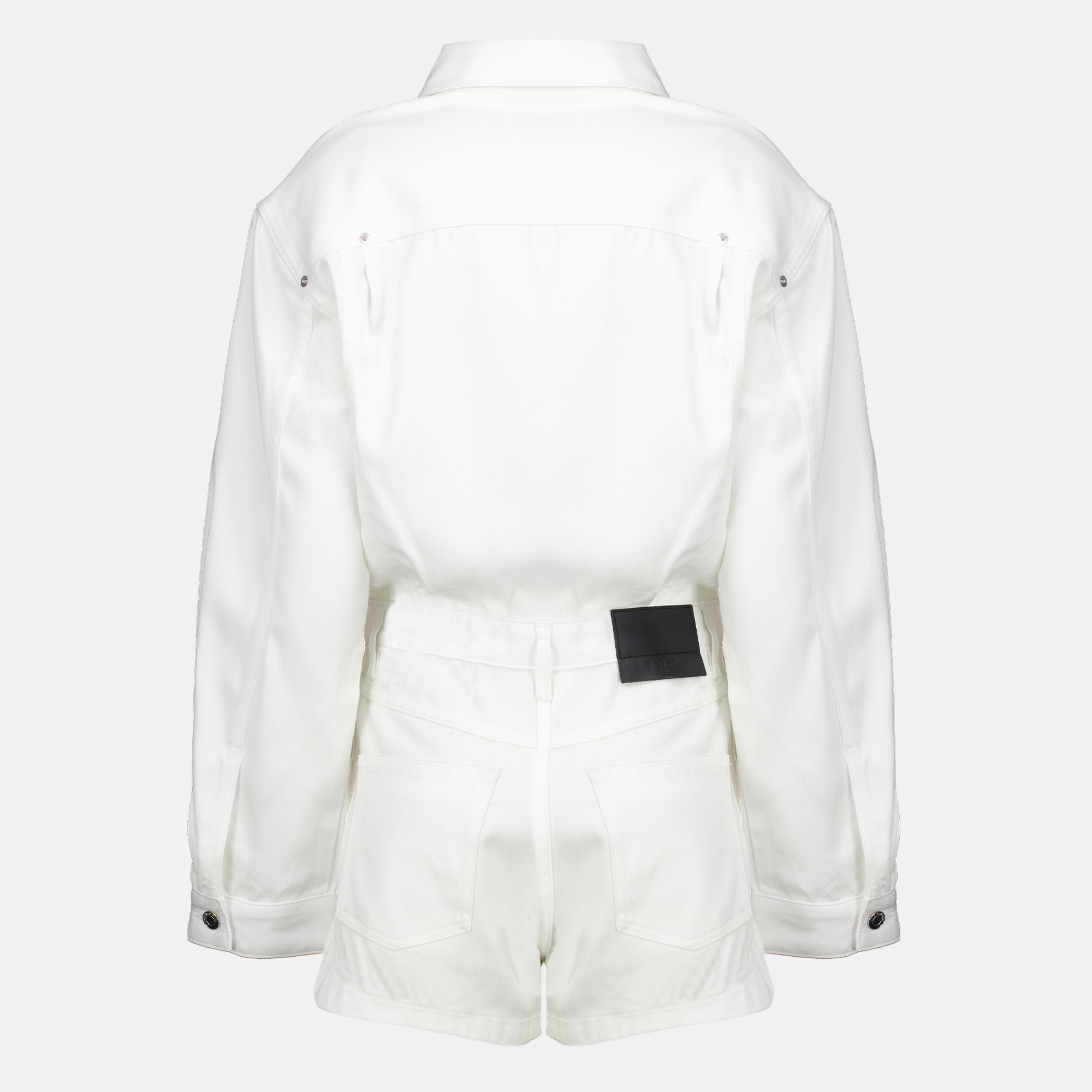 Combinaisons et ensembles Weißer Jeans-Overall Iro Blanc Femme
