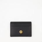 スモールレザーグッズ メデューサビギー レザー カードホルダー Versace 黒 Homme