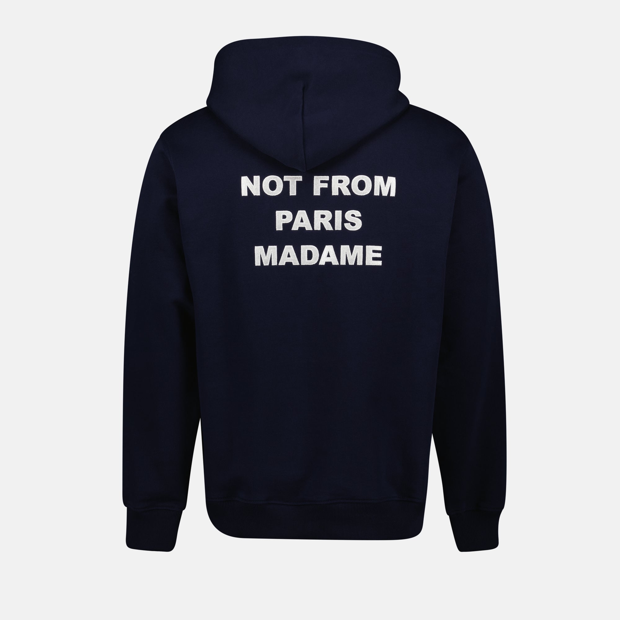 Sweatshirts Navy Blau Slogan Hoodie Drole De Monsieur Dunkelblau Homme