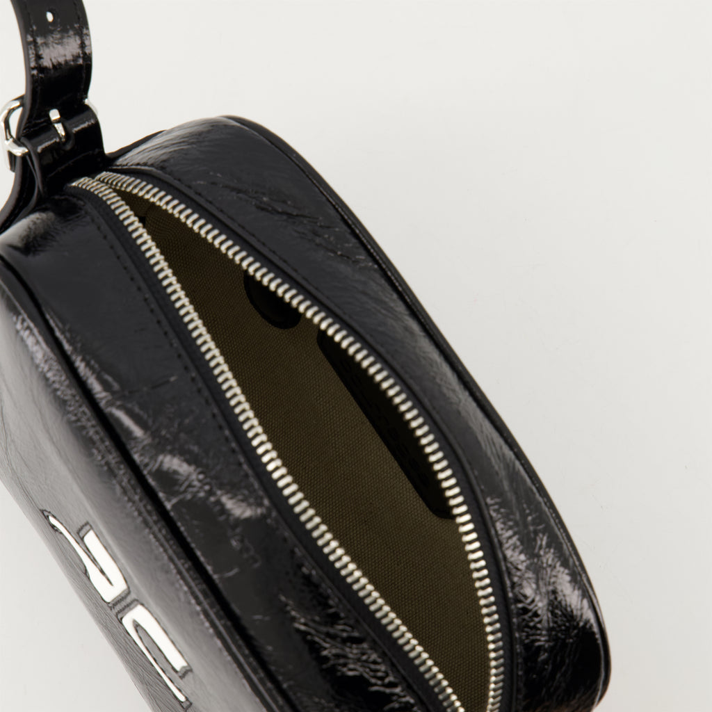 Sacs bandoulière Sac Caméra Réedition Courrèges Noir Unisexe