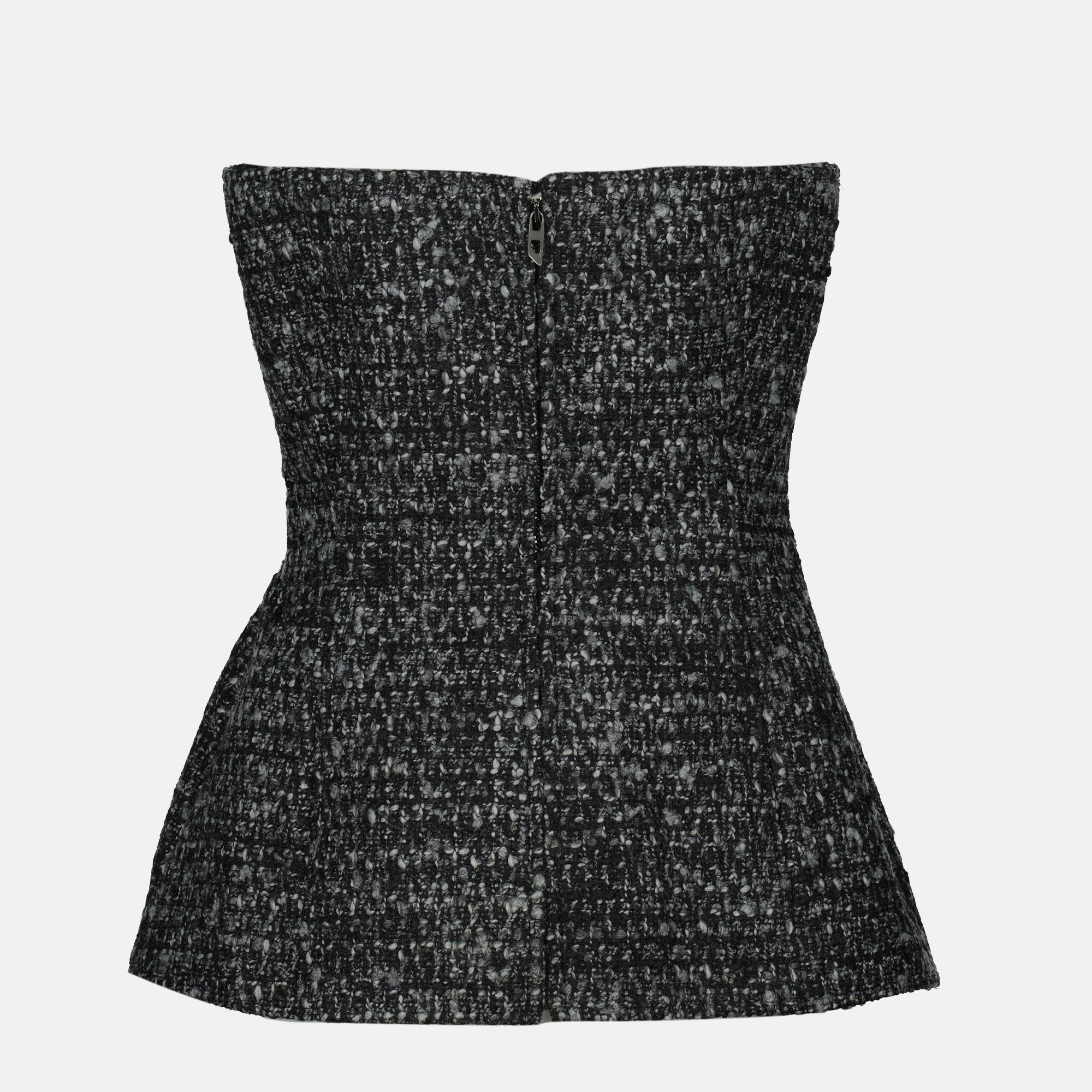 Image de l'article Haut T-Orset gris de la marque Diesel pour Femme - Saison Automne-Hiver 2025 - Vue de Dos