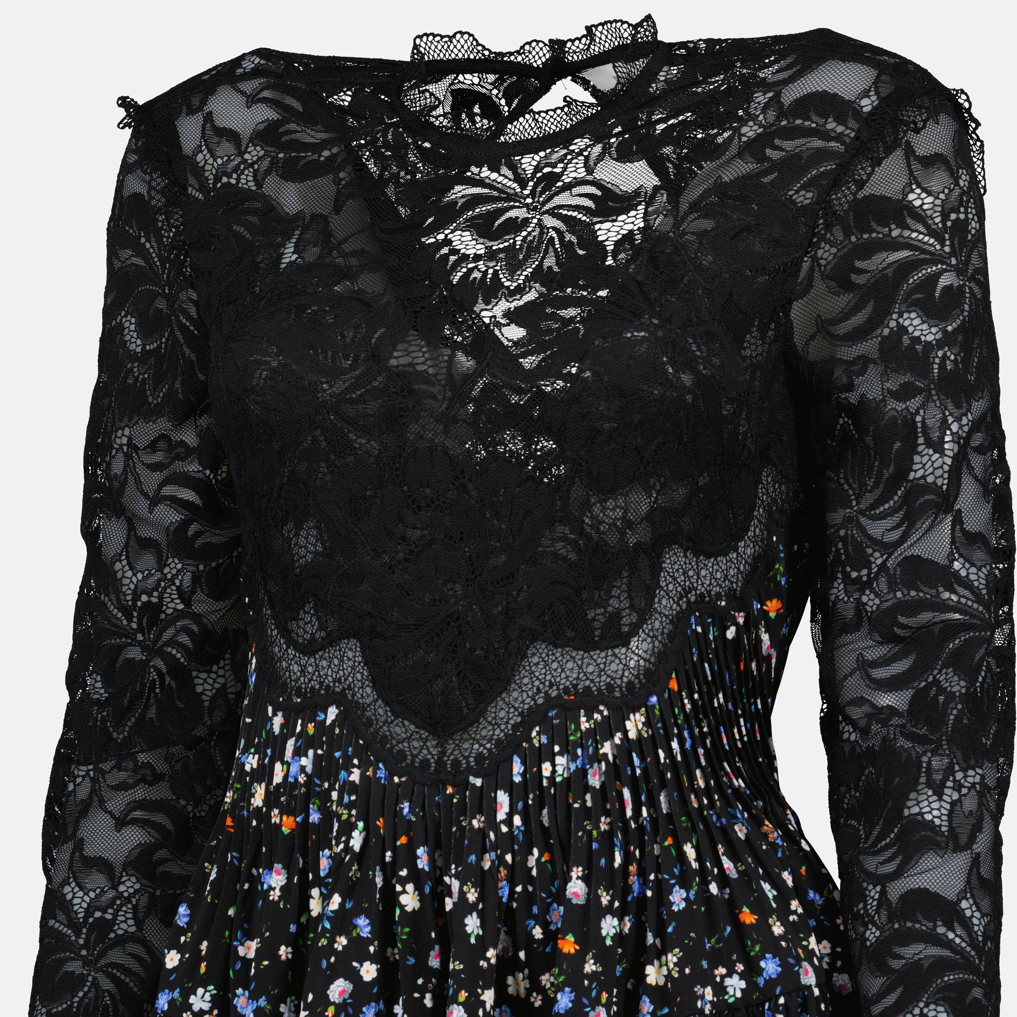 Image de l'article Robe courte en dentelle de la marque Rabanne pour Femme - Saison Automne-Hiver 2025 - Vue détaillée_6