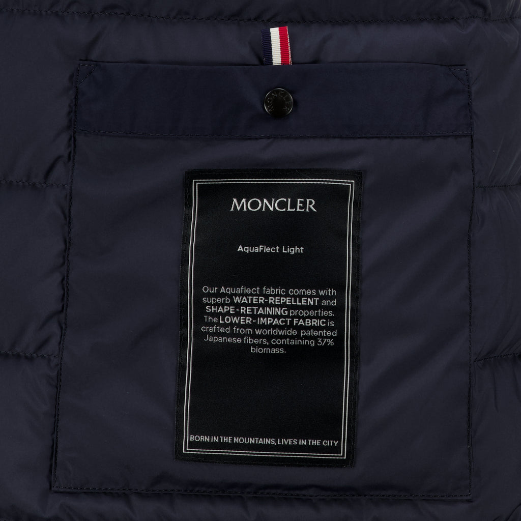 Manteaux Parka longue Okefen bleu marine Moncler Bleu foncé Homme