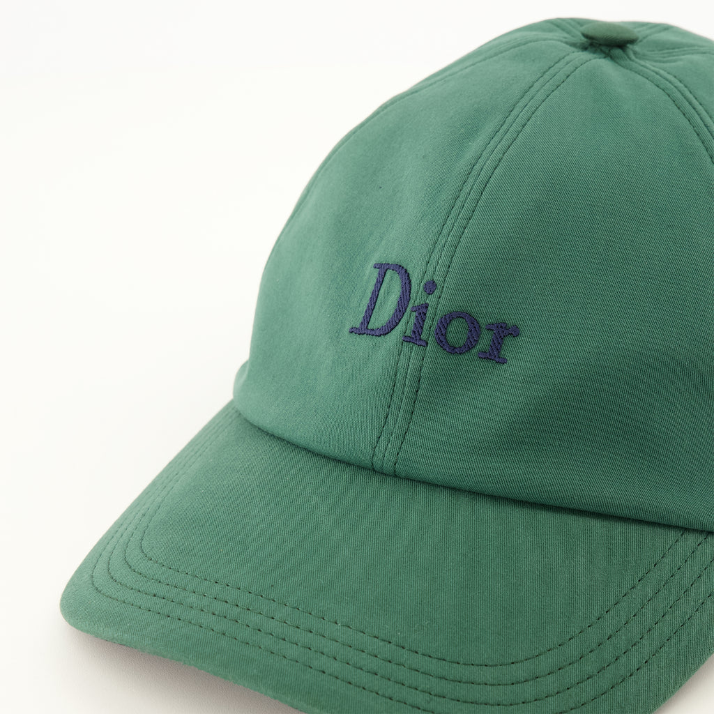 Chapeaux, casquettes et bonnets Gestickte grüne Mütze Dior Vert Homme