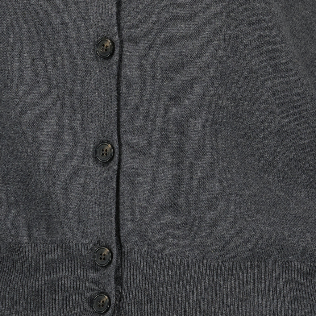 Maille Cardigan de punto gris Mm6 Gris Femme