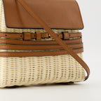 Bolsos de mano y al hombro Bolso pequeño Tie Me Moschino Marrón Femme