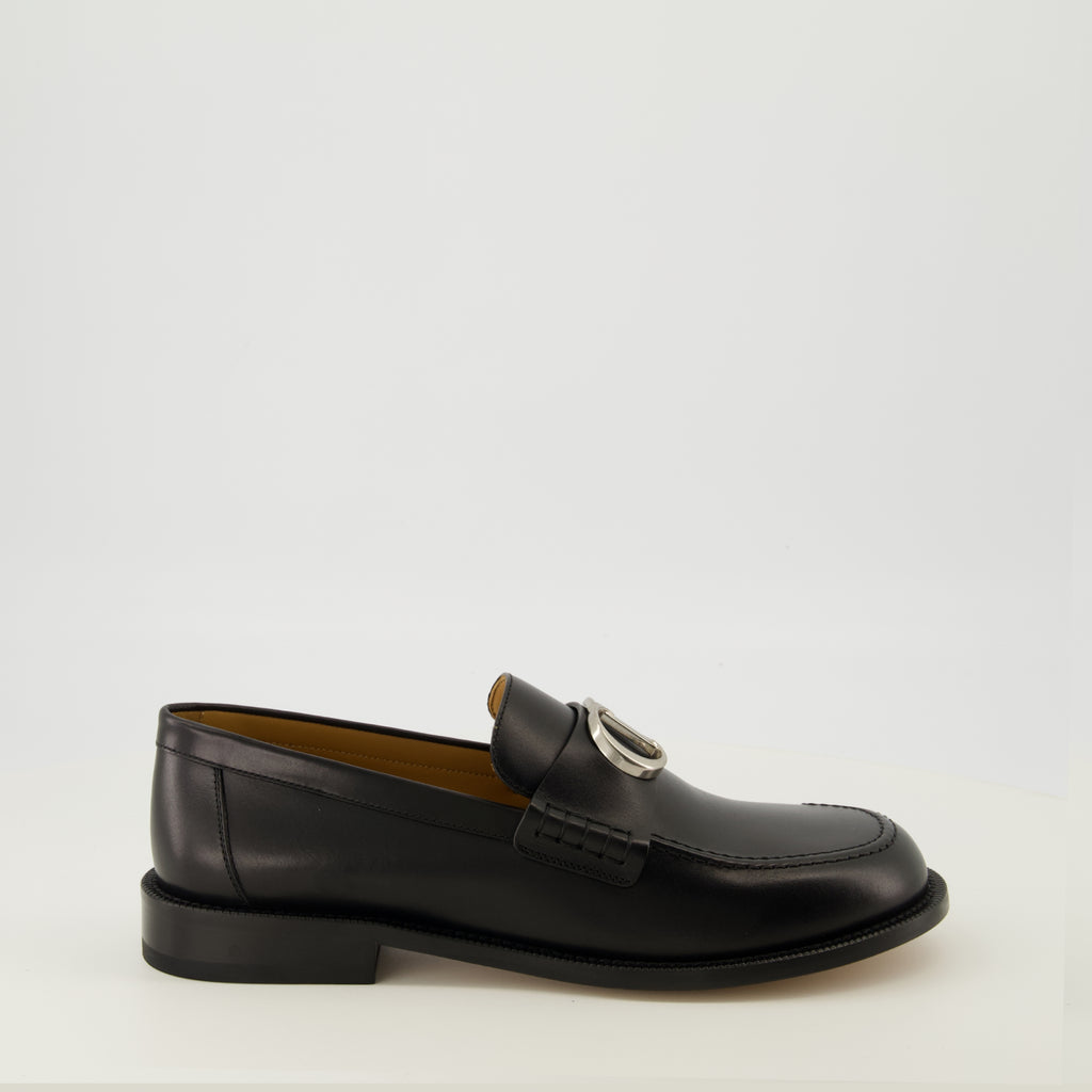 Image de l'article Moccassins Archie noir de la marque Dior pour Homme - Saison Printemps-Été 2026 - Vue latérale droite