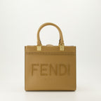 Borse tote Borsa Tote Sunshine Fendi Beige Femme