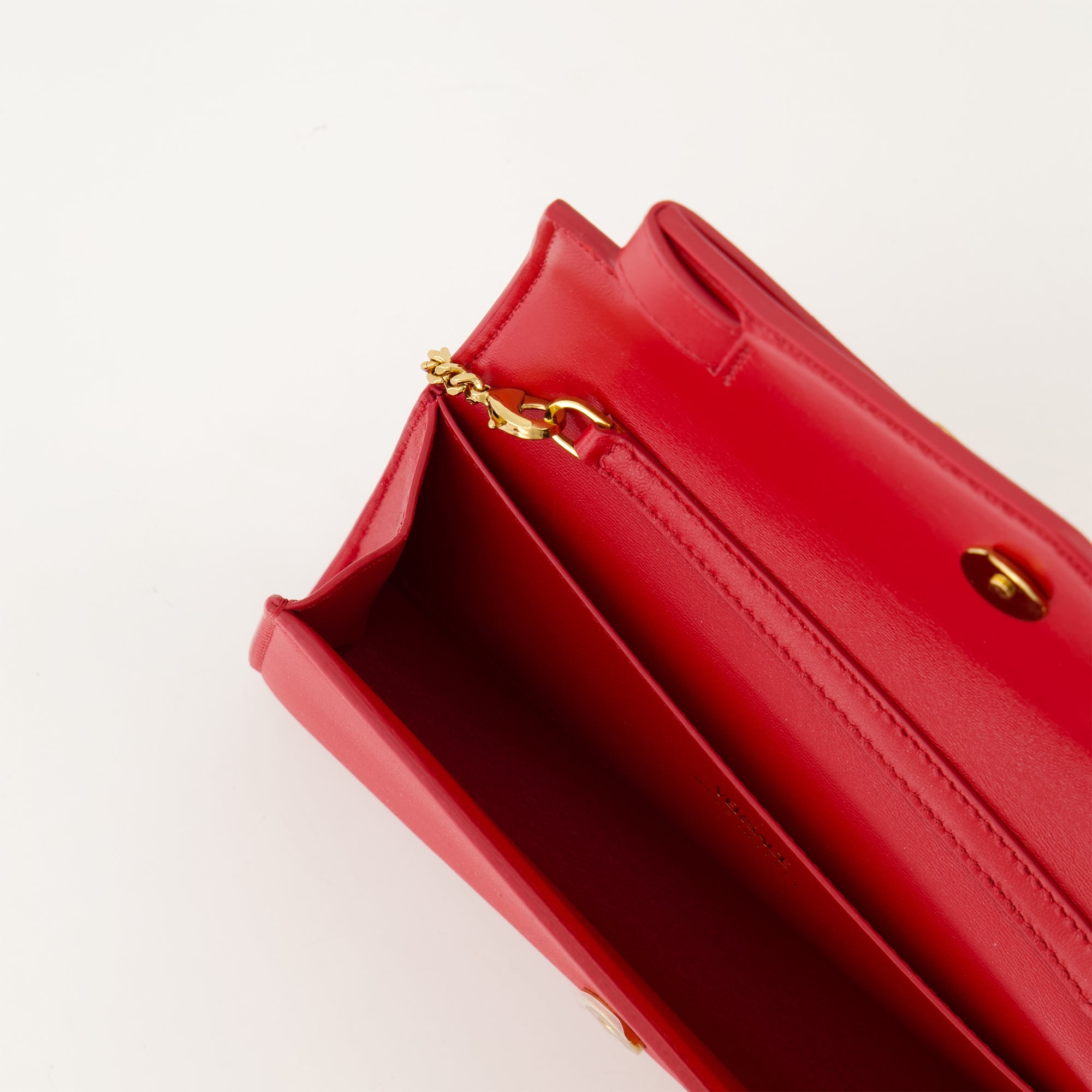 Pequeños artículos de cuero Pochette Medusa '95 Versace Rojo Femme