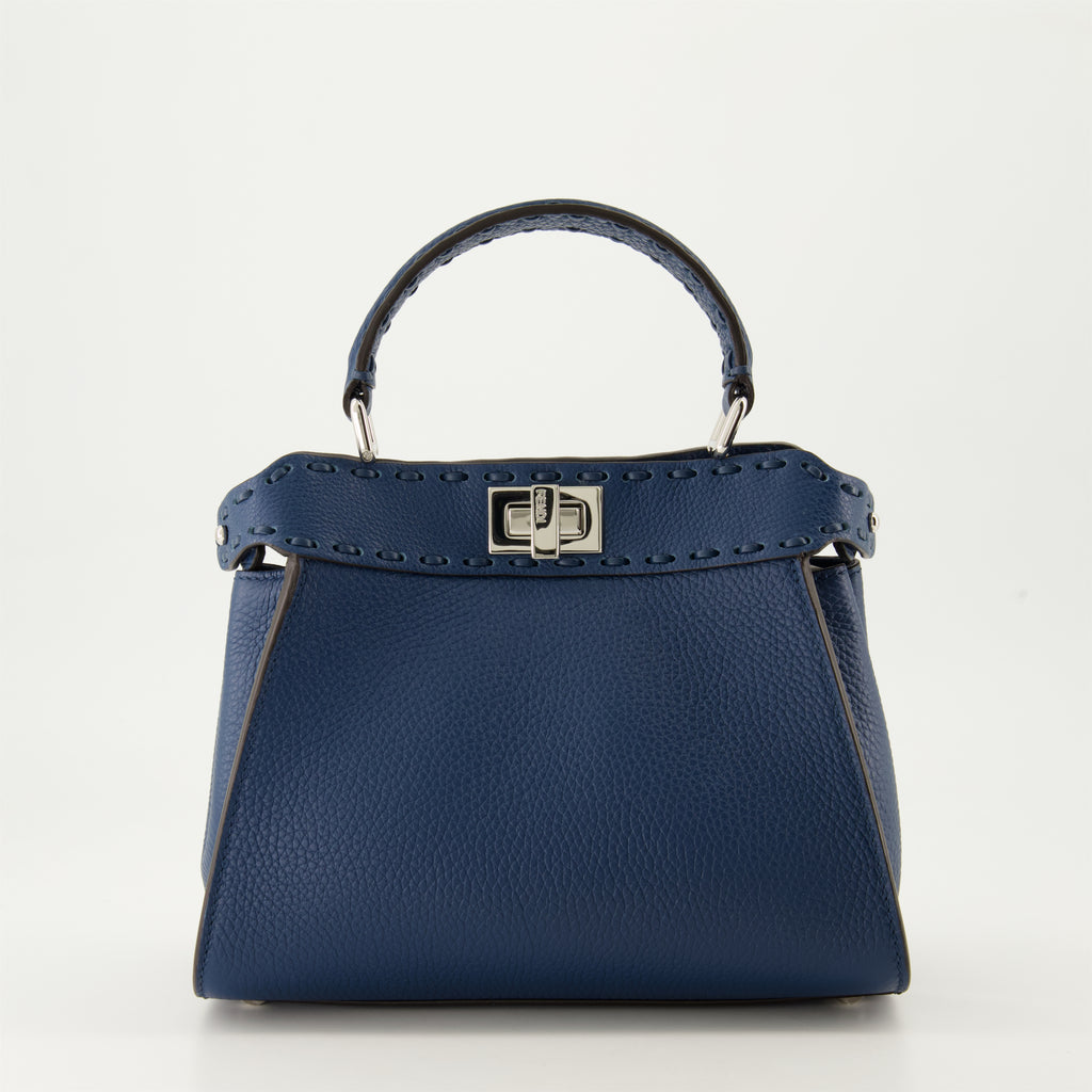 ハンドバッグ・ショルダーバッグ Sac Peekaboo Fendi 青 Femme