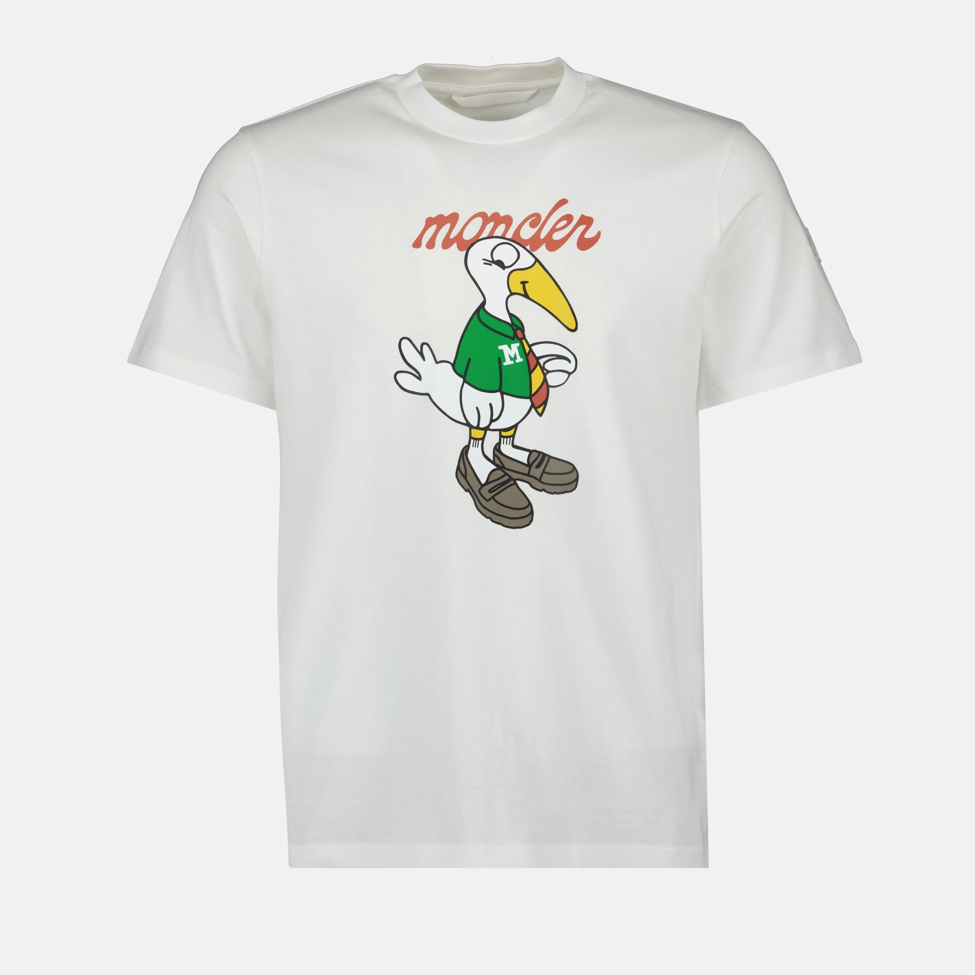 Image de l'article T-shirt logo Mascotte de la marque Moncler pour Homme - Saison Automne-Hiver 2025 - Vue de Face