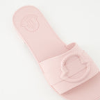 Zapatos abiertos Sandalias de Goma Basile Moncler Rosa Femme