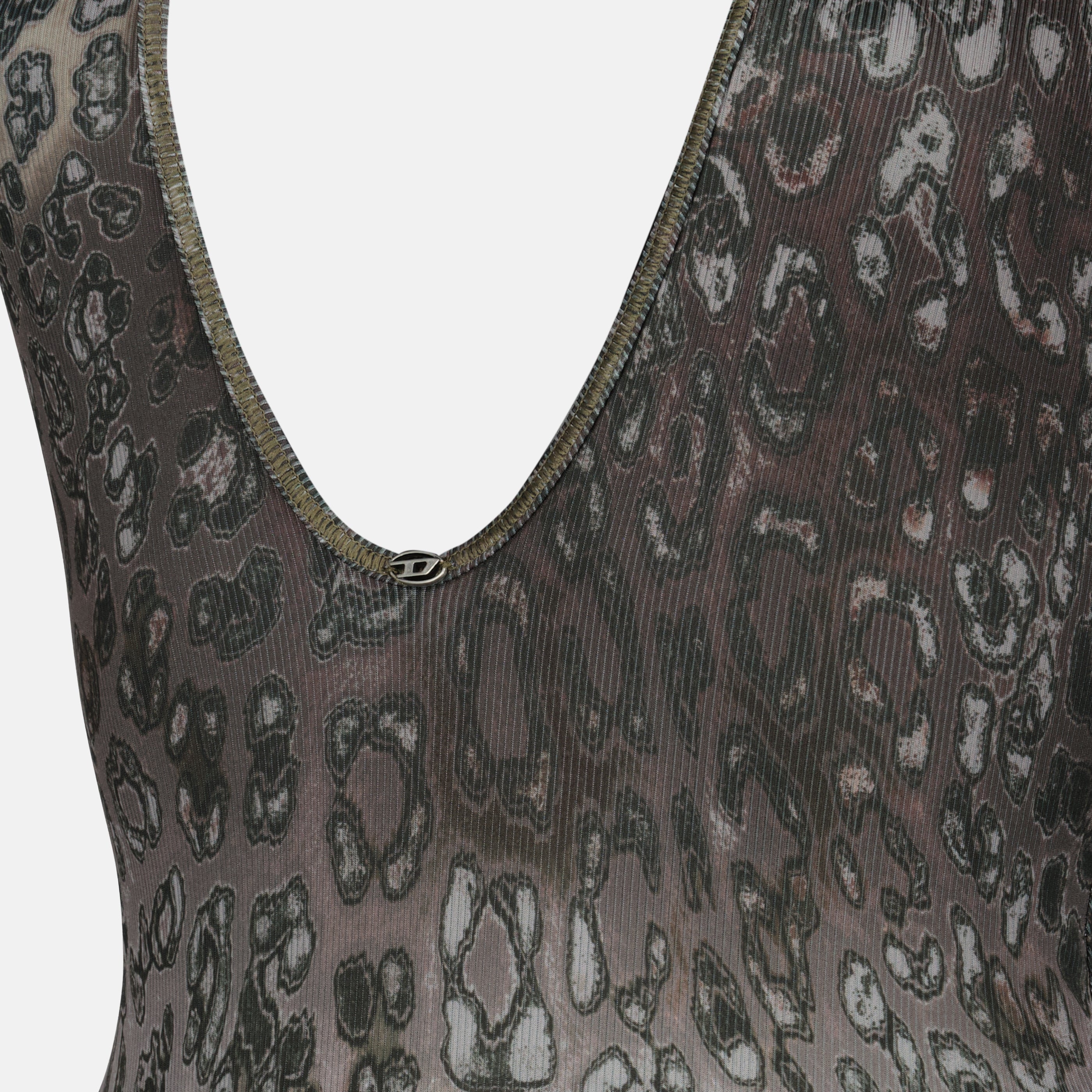 Image de l'article Maillot de bain Audrey imprimé léopard de la marque Diesel pour Femme - Saison Printemps-Été 2026 - Vue détaillée_1