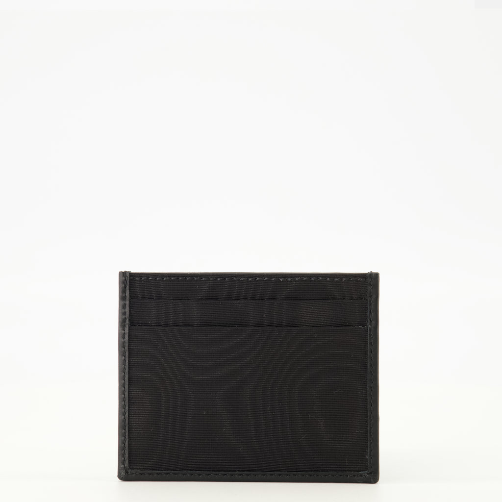 Petite maroquinerie Tarjetero VLogo en Tela Negra Valentino Garavani Noir Femme