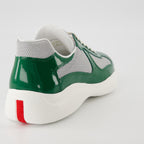 Baskets Baskets America's cup Prada Vert Homme