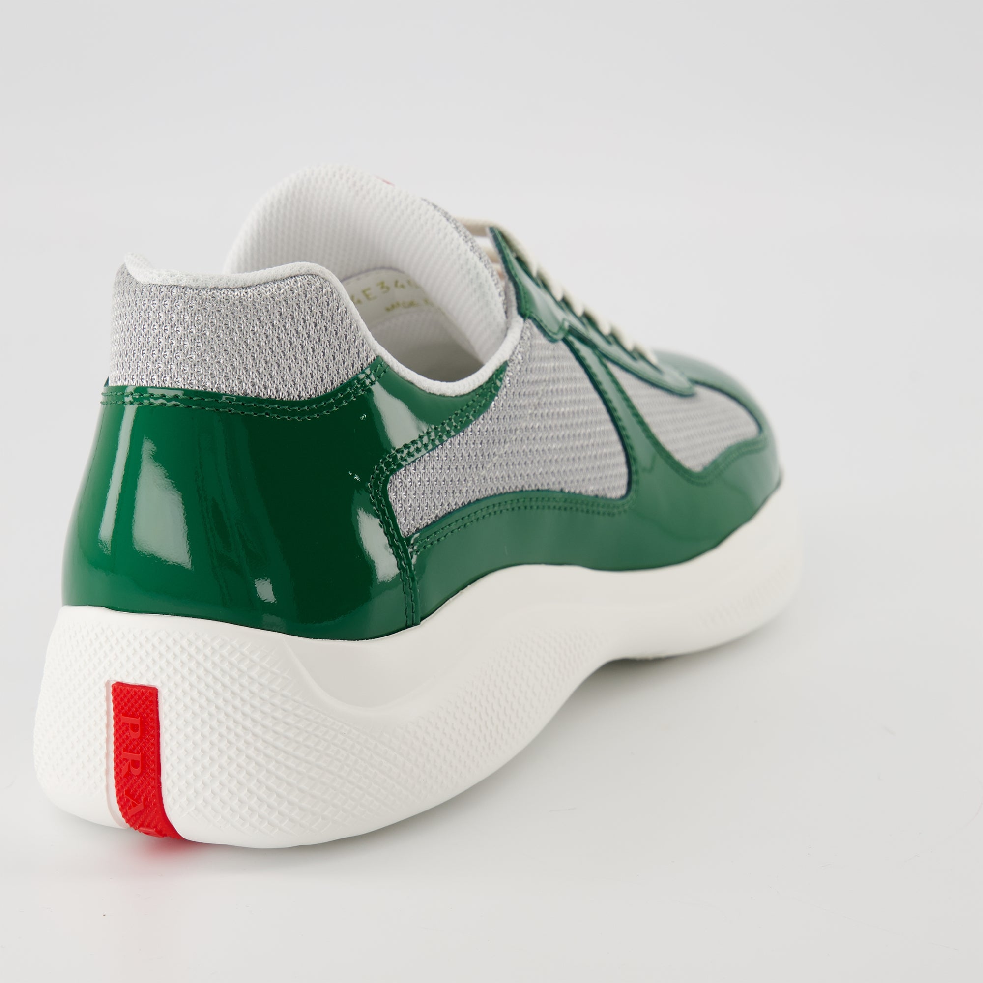 Baskets Baskets America's cup Prada Vert Homme