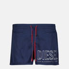 Immagine dell'articolo costume da bagno logo blu navy del marchio Diesel per uomo - Stagione Primavera-Estate 2026 - Vista frontale