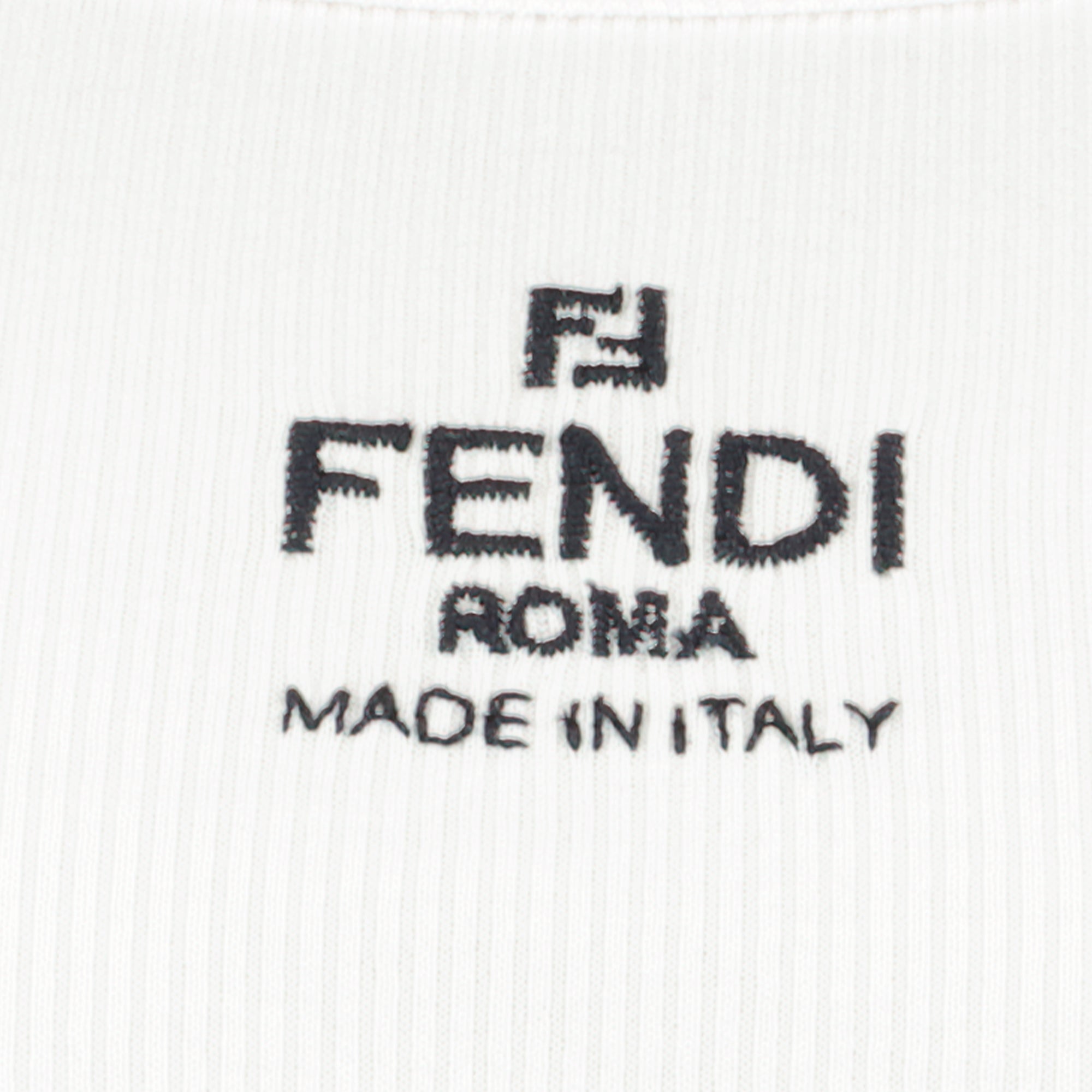 Image de l'article Débardeur Fendi Roma blanc de la marque Fendi pour Femme - Saison Printemps-Été 2026 - Vue détaillée_2