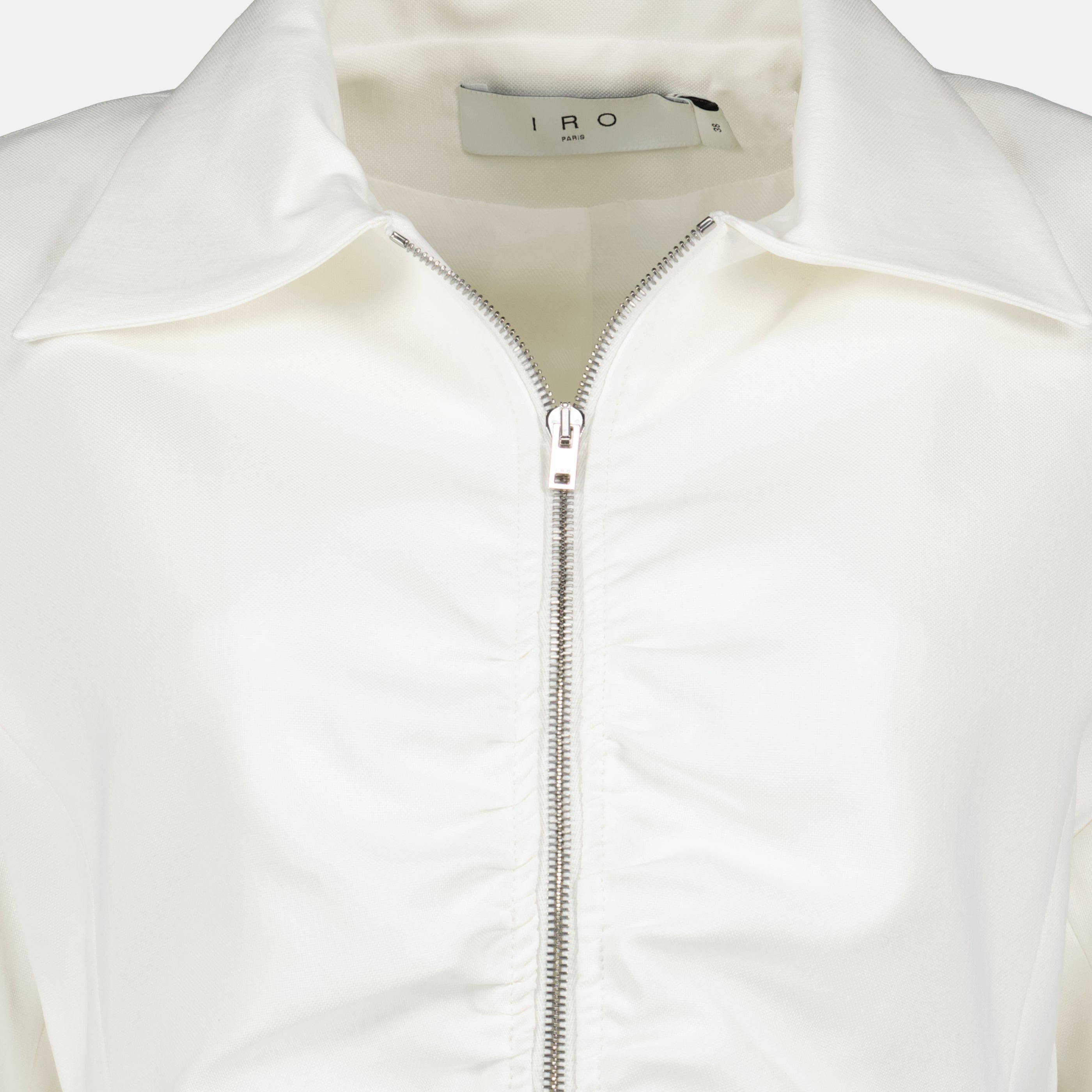 Vestes Veste à fronces blanche Iro Blanc Femme