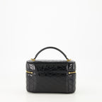 Bolsos de mano y al hombro Sac Gaby Vanity en cuir verni Saint Laurent Negro Femme