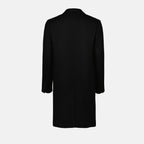 Manteaux Manteau en laine Ami PARIS Noir Homme