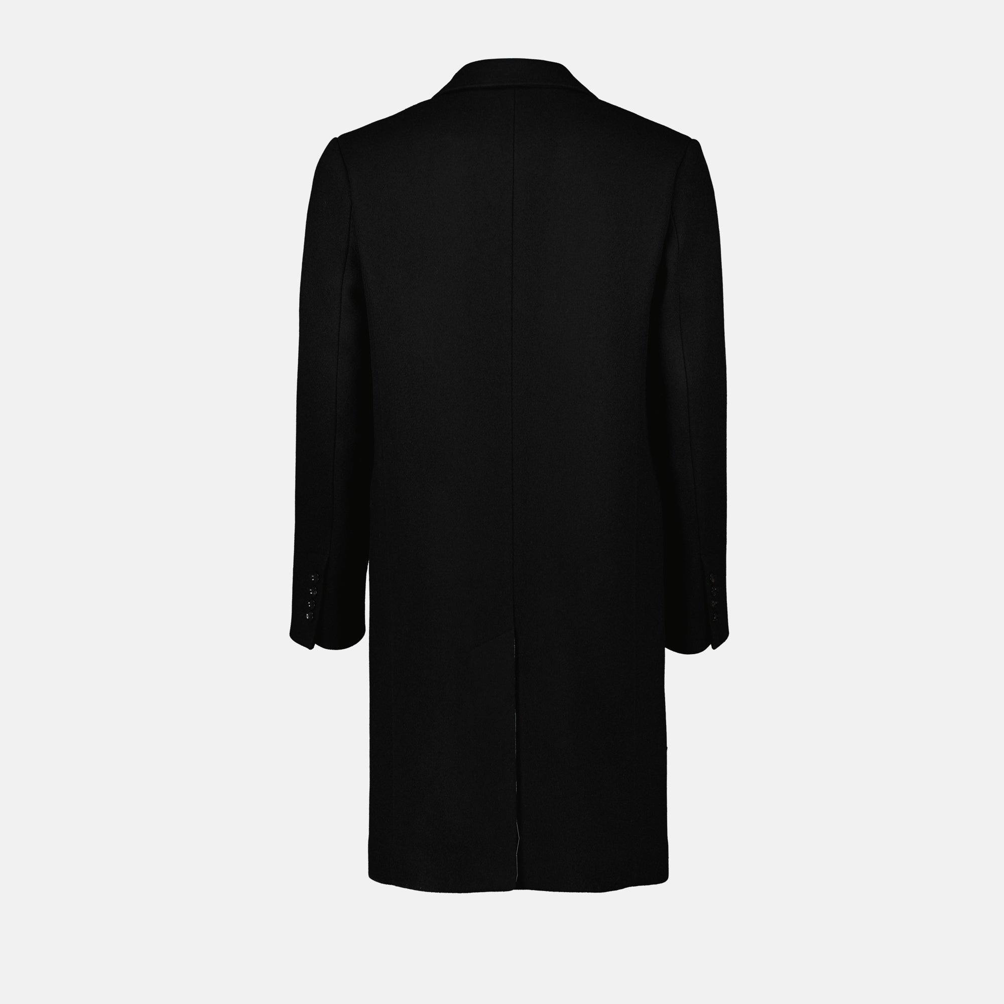Manteaux Manteau en laine Ami PARIS Noir Homme