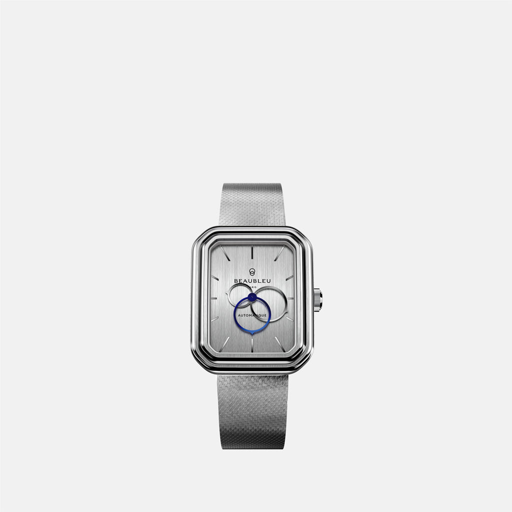 Bijoux Relógio de Pulso Steel Bracelet Ecce Figura Vesperal Beaubleu Gris Unisexe